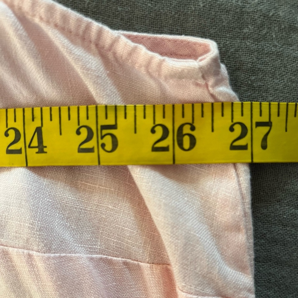 J. Jill Love Linen light pink 100% linen maxi dress 3X - Picture 5 of 12